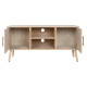 ТВ шкаф Home ESPRIT Естествен Дърво от пауловния Дървен MDF 120 x 40 x 60 cm