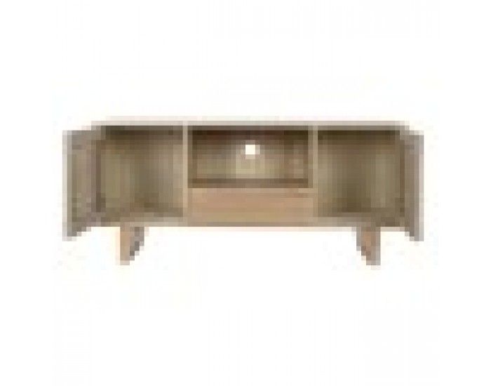 ТВ шкаф Home ESPRIT Бежов Естествен Юта Бор 120 x 40 x 55 cm