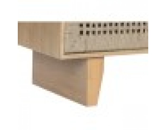 ТВ шкаф Home ESPRIT Бежов Естествен Юта Бор 120 x 40 x 55 cm