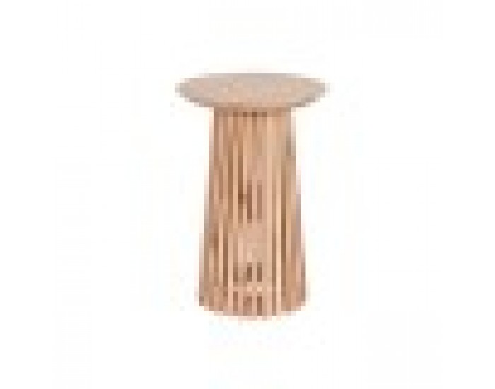 Помощна масичка Home ESPRIT Естествен дърво Минди 40 x 40 x 60 cm