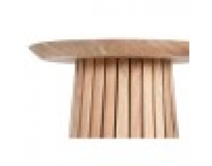 Помощна масичка Home ESPRIT Естествен дърво Минди 40 x 40 x 60 cm