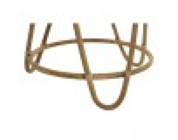 Комплект от 2 маси DKD Home Decor Светло кафяв Pатан (80 x 80 x 45,5 cm) (80 x 80 x 47 cm)
