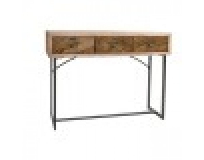 Конзола DKD Home Decor Метал Дървен (110 x 32 x 85 cm)