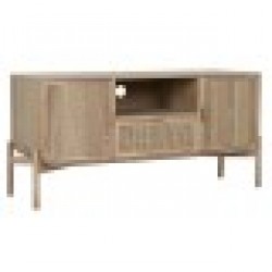 ТВ шкаф Home ESPRIT Естествен 126 x 40 x 60 cm - Home esprit