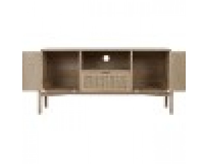 ТВ шкаф Home ESPRIT Естествен 126 x 40 x 60 cm