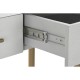 Конзола DKD Home Decor Бял Многоцветен Златен Метал Желязо Дърво манго 30 x 40 cm 90 x 45 x 74 cm