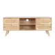 ТВ шкаф DKD Home Decor Естествен Метал каучук 120 x 30 x 48 cm
