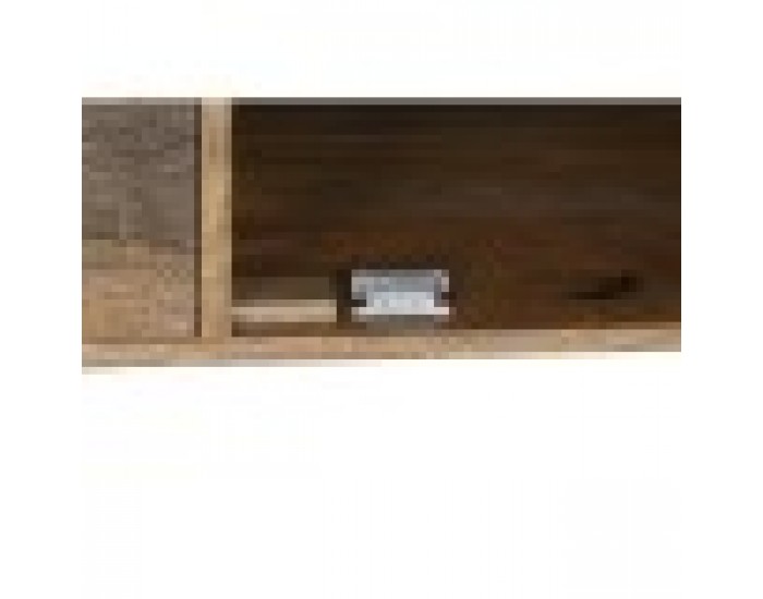 ТВ шкаф Home ESPRIT Бял Дърво манго 160 x 41 x 55 cm