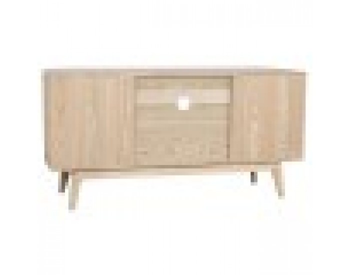 ТВ шкаф Home ESPRIT Златен Естествен Pатан Ела 120 x 40 x 60 cm
