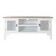 ТВ шкаф DKD Home Decor Бял Ела Светло кафяв (120 x 45 x 57 cm)