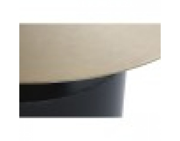 Помощна маса DKD Home Decor 76 x 76 x 46 cm Черен Златен Желязо