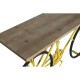 Конзола Home ESPRIT Жълт Черен Дървен Метал 160 x 40 x 88 cm