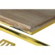 Конзола Home ESPRIT Жълт Черен Дървен Метал 160 x 40 x 88 cm