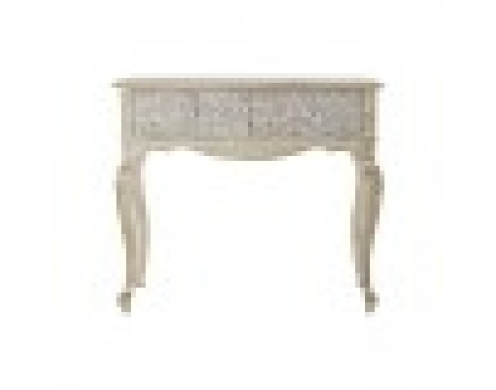 Конзола DKD Home Decor, Естествен, Бял, Дърво, манго, 91 x 42 x 81 cm