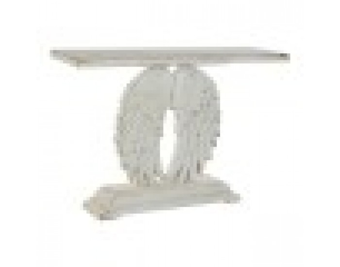 Конзола DKD Home Decor Ела Бял (150 x 40 x 101 cm)