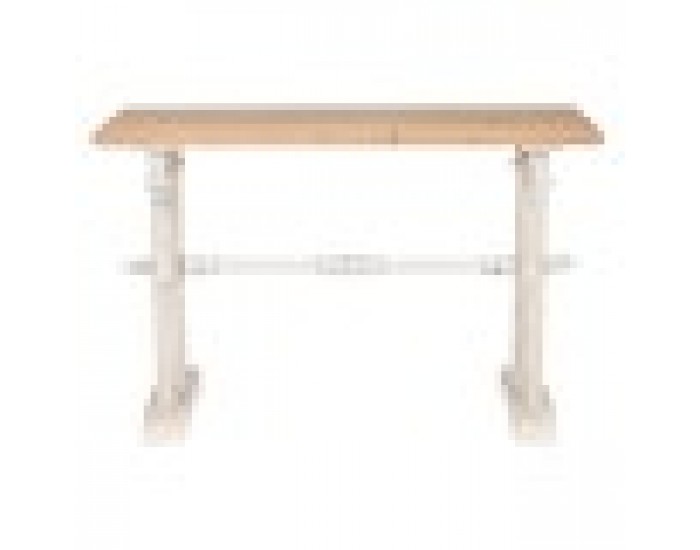 Конзола Home ESPRIT Жълт Бял Ела Дървен MDF 120 x 50 x 77 cm