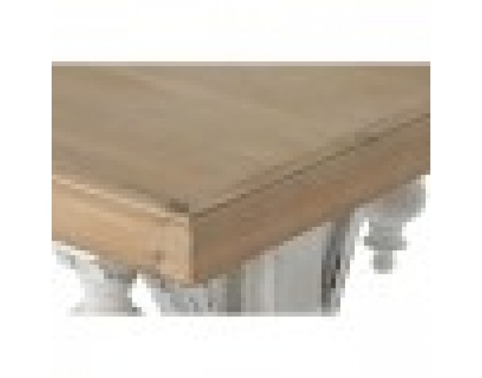 Конзола Home ESPRIT Жълт Бял Ела Дървен MDF 120 x 50 x 77 cm