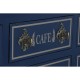 Конзола Home ESPRIT Кафяв Морско син Дърво от пауловния 103 x 35 x 80 cm