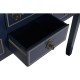 Конзола Home ESPRIT Кафяв Морско син Дърво от пауловния 103 x 35 x 80 cm