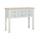 Конзола Home ESPRIT Син Бял Дърво от пауловния 103 x 35 x 80 cm