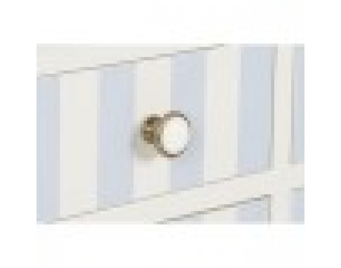 Конзола Home ESPRIT Син Бял Дърво от пауловния 103 x 35 x 80 cm