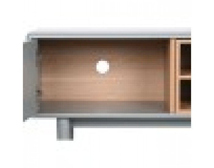 ТВ шкаф Home ESPRIT Син Сив полипропилен Дървен MDF 140 x 40 x 55 cm