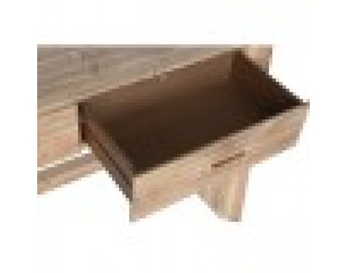 Конзола Home ESPRIT Жълт Ела Дървен MDF 120 x 40 x 80 cm