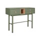 Конзола Home ESPRIT Зелен Полиуретан Дървен MDF 120 x 35 x 90 cm