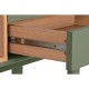 Конзола Home ESPRIT Зелен Полиуретан Дървен MDF 120 x 35 x 90 cm