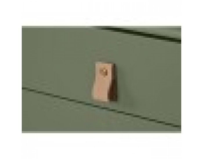 Конзола Home ESPRIT Зелен Полиуретан Дървен MDF 120 x 35 x 90 cm