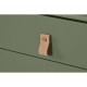 Конзола Home ESPRIT Зелен Полиуретан Дървен MDF 120 x 35 x 90 cm