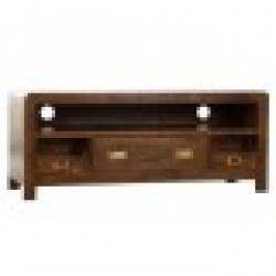 ТВ шкаф DKD Home Decor, Aкациево дърво, 115 x 40.5 x 48 cm - Dkd home decor