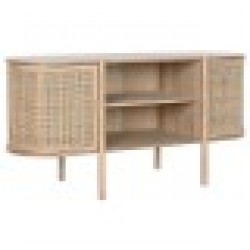 ТВ шкаф Home ESPRIT Естествен каучук 120 x 43,5 x 60 cm - Home esprit