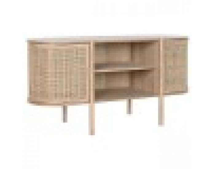ТВ шкаф Home ESPRIT Естествен каучук 120 x 43,5 x 60 cm