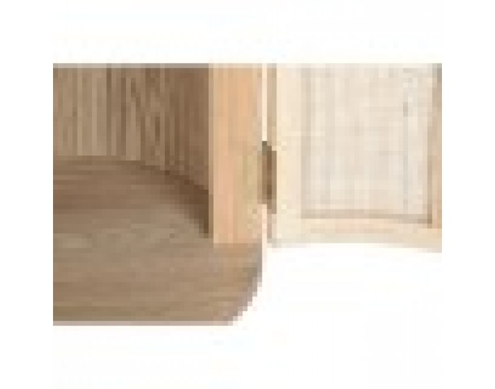 ТВ шкаф Home ESPRIT Естествен каучук 120 x 43,5 x 60 cm
