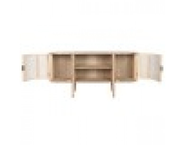 ТВ шкаф Home ESPRIT Естествен каучук 120 x 43,5 x 60 cm