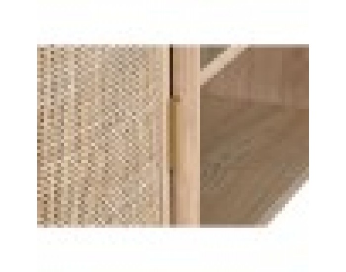 ТВ шкаф Home ESPRIT Естествен каучук 120 x 43,5 x 60 cm