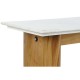 Console Home ESPRIT Бял Кафяв Мрамор Дърво манго 120 x 38 x 77 cm