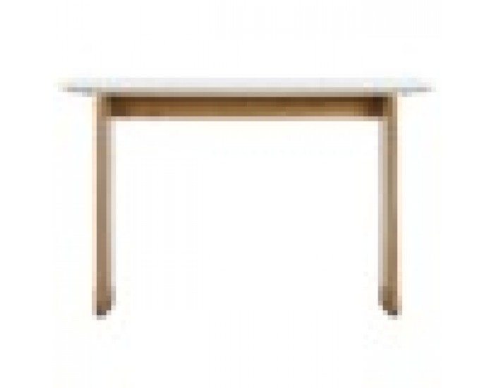 Console Home ESPRIT Бял Кафяв Мрамор Дърво манго 120 x 38 x 77 cm