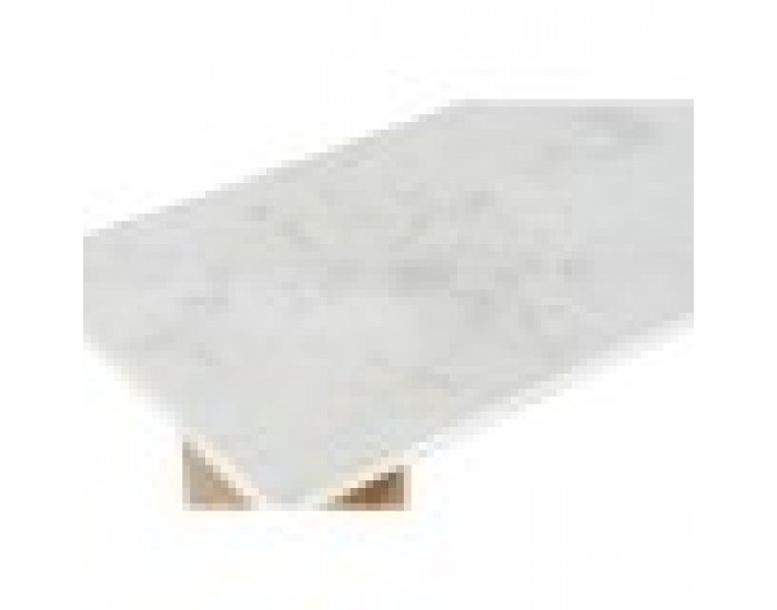 Console Home ESPRIT Бял Кафяв Мрамор Дърво манго 120 x 38 x 77 cm