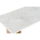 Console Home ESPRIT Бял Кафяв Мрамор Дърво манго 120 x 38 x 77 cm