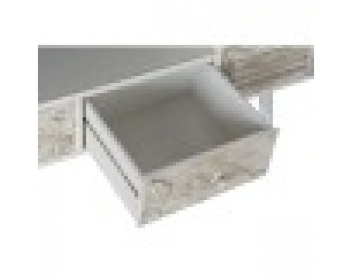 ТВ шкаф DKD Home Decor 136 x 40,5 x 52 cm Ела Бежов Бял Дървен MDF