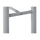 Console Home ESPRIT Син Сив Дървен MDF 120 x 35 x 90 cm