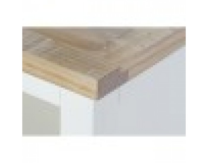 ТВ шкаф DKD Home Decor Бежов Естествен Дърво от пауловния 134,5 x 35 x 55 cm