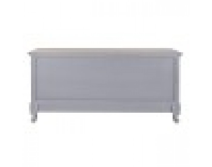 ТВ шкаф DKD Home Decor Дърво от пауловния Дървен MDF Сив Естествен 120 x 40 x 56.5 cm 120 x 40 x 56,5 cm