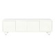 ТВ шкаф DKD Home Decor Бял Дървен MDF 160 x 37 x 50 cm