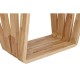 Конзола DKD Home Decor, Кристал, Кафяв, Прозрачен орех, 145 x 45 x 75 cm