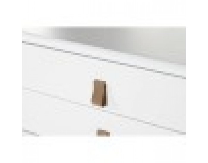 Конзола Home ESPRIT Жълт Бял Дървен MDF 120 x 35 x 90 cm