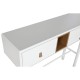 Конзола Home ESPRIT Жълт Бял Дървен MDF 120 x 35 x 90 cm