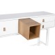 Конзола Home ESPRIT Жълт Бял Дървен MDF 120 x 35 x 90 cm